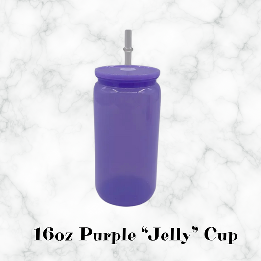16oz Plastic (Colored Jelly) Cup