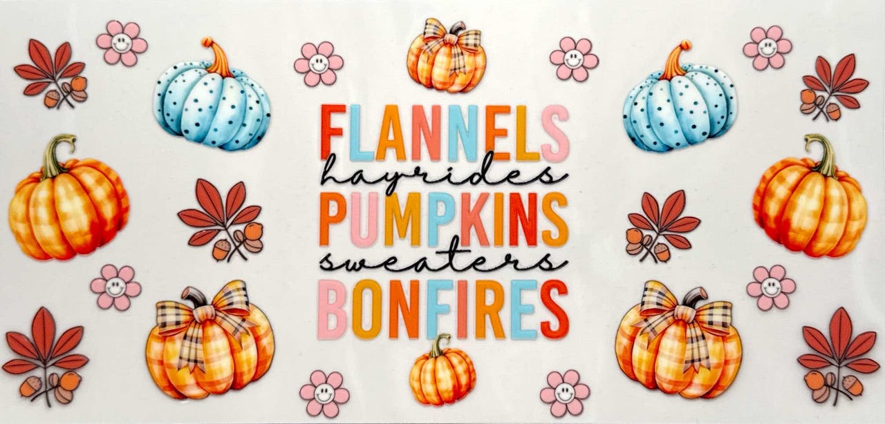 Flannels, Pumpkins, Bonfires - #404