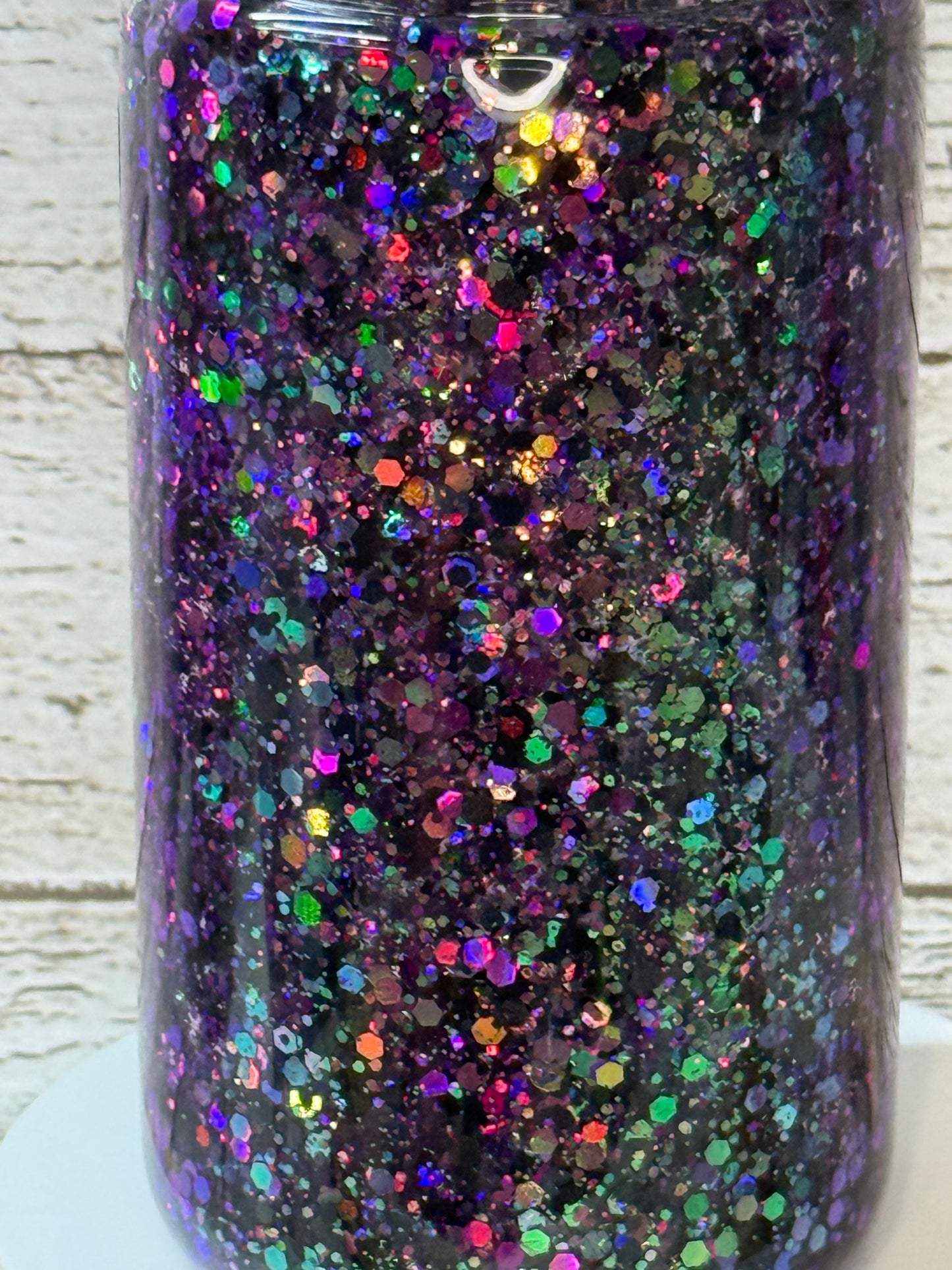 16oz Glass Snow Globe Cup