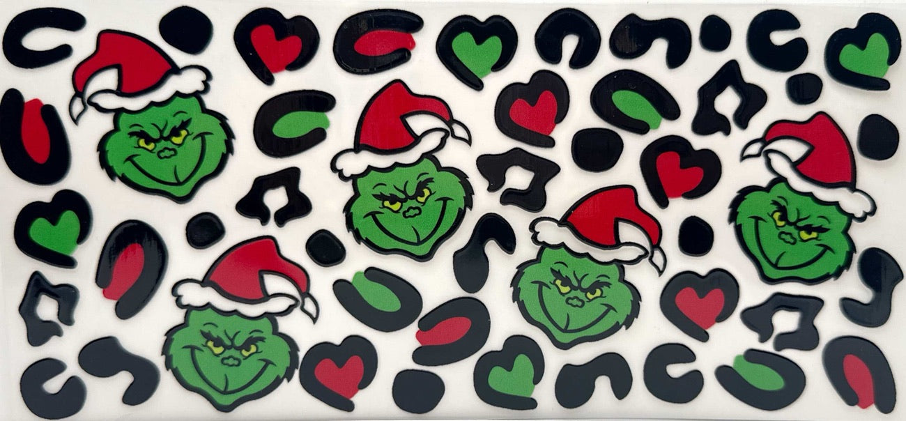 Grinch Leopard Print - #604