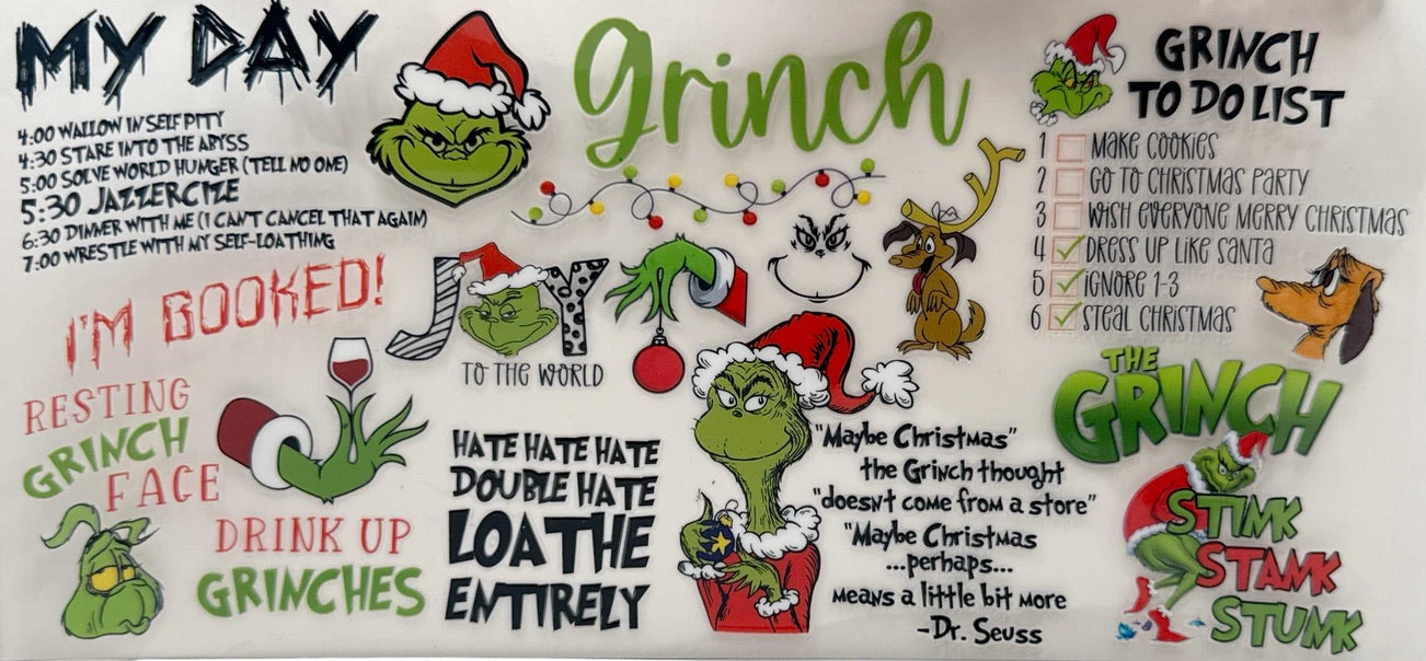 Grinch - My Day, To-Do List - #601