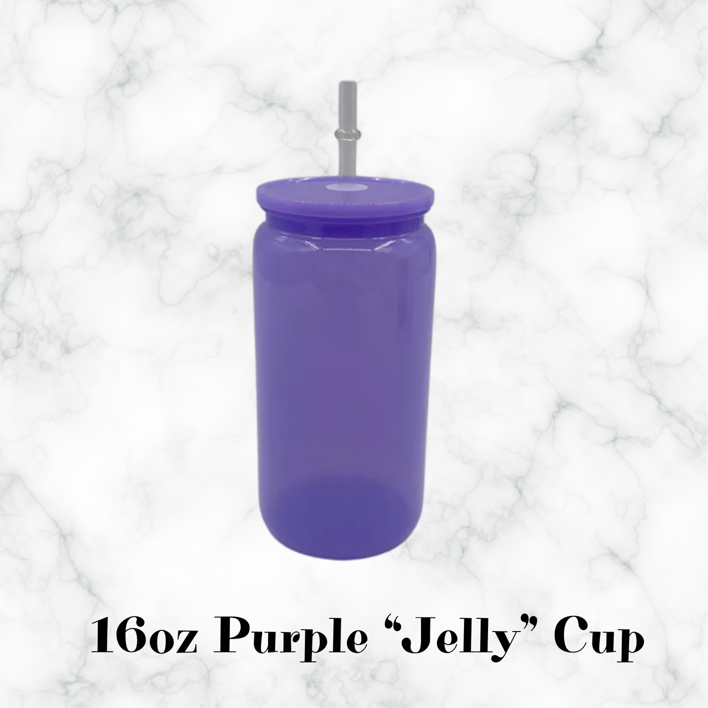 16oz Plastic (Colored Jelly) Cup