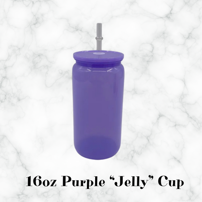 16oz Plastic (Colored Jelly) Cup