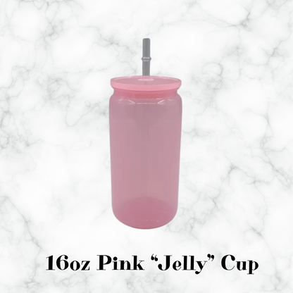16oz Plastic (Colored Jelly) Cup