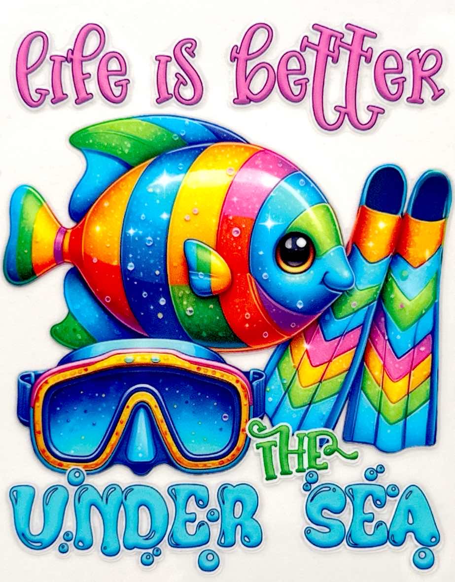 Life is Better Under The Sea - #309