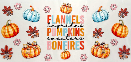 Flannels, Pumpkins, Bonfires - #404