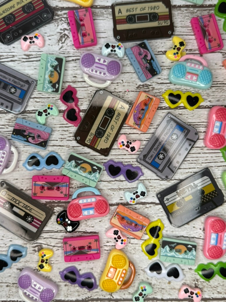 3D Charm Topper Lids