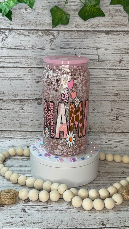 Mama Glitter Cup
