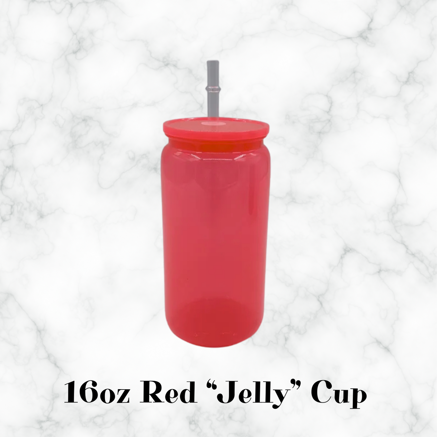 16oz Plastic (Colored Jelly) Cup