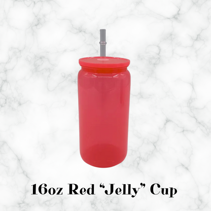 16oz Plastic (Colored Jelly) Cup