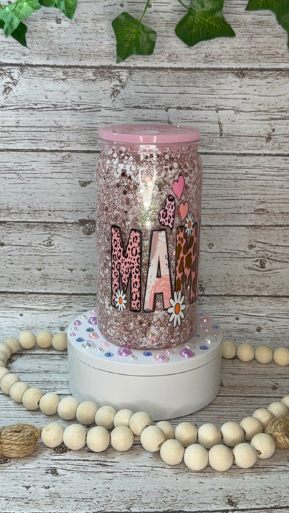 Mama Glitter Cup