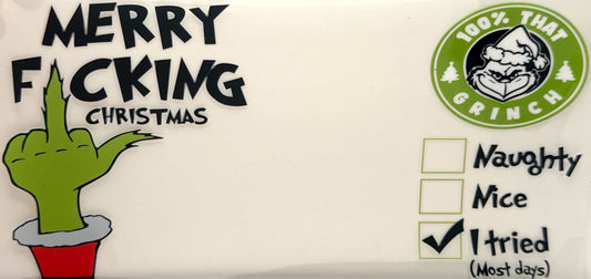 Merry F*#king Christmas (Grinch) - #603