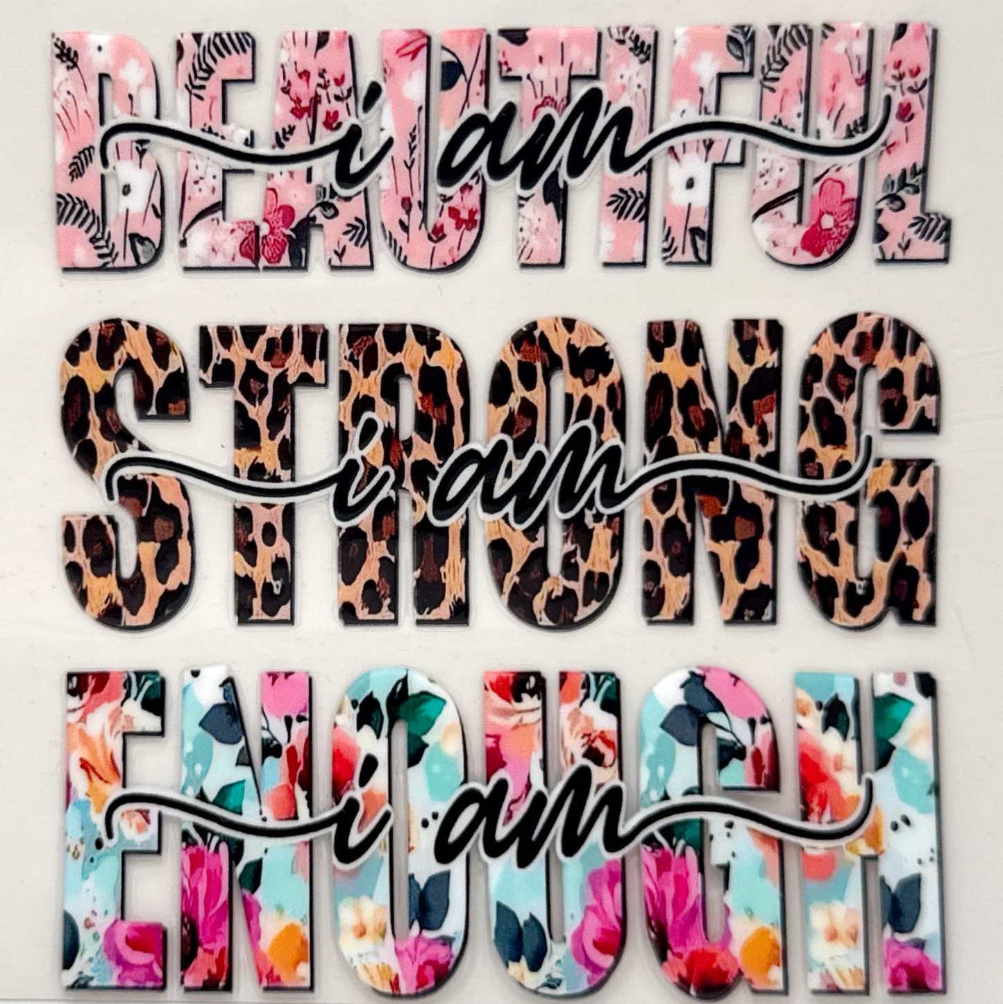 I Am... Beautiful, Strong, Enough - #937