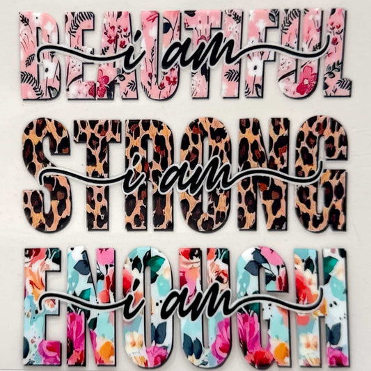 I Am... Beautiful, Strong, Enough - #937