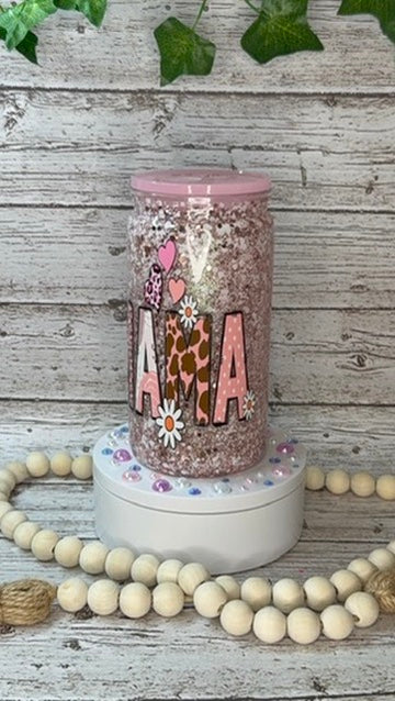 Mama Glitter Cup
