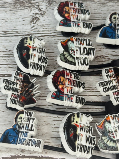 Straw Toppers and Straw Charms