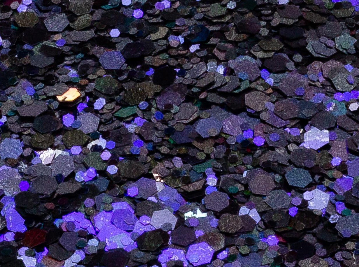 Midnight Amethyst Glitter