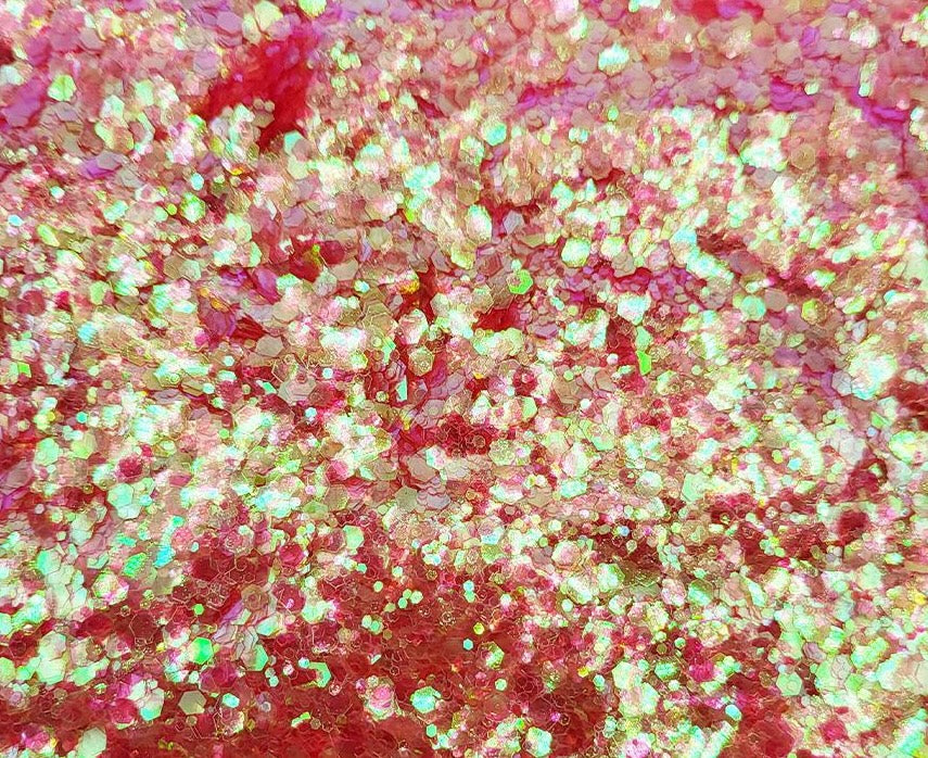 Strawberry Sorbet Glitter