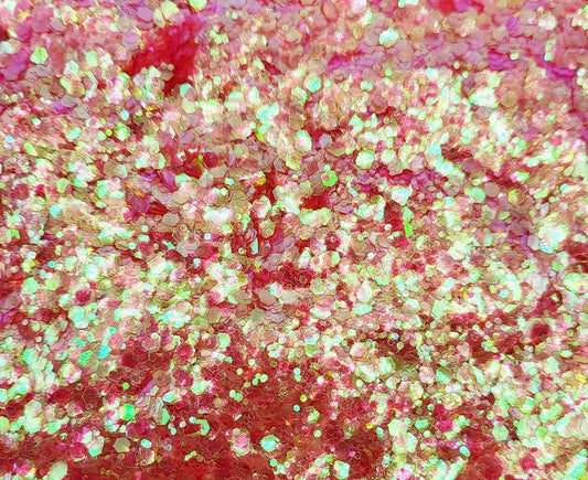Strawberry Sorbet Glitter